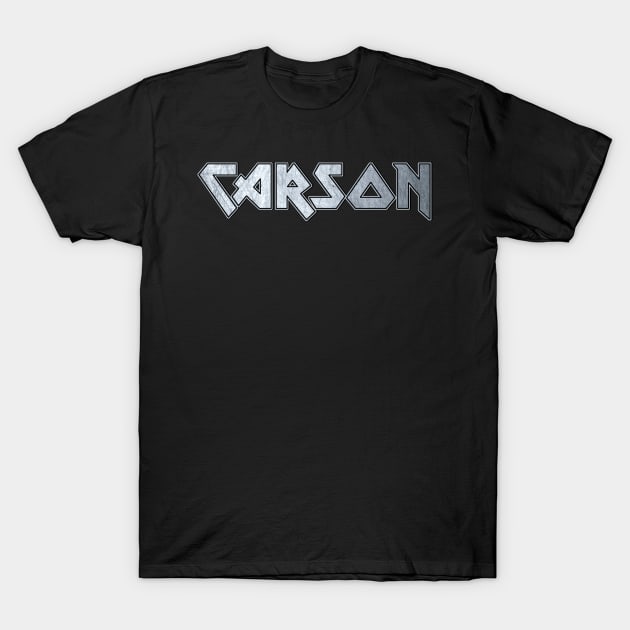 Carson CA T-Shirt by KubikoBakhar